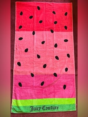Juicy Couture Watermelon Beach Towel
